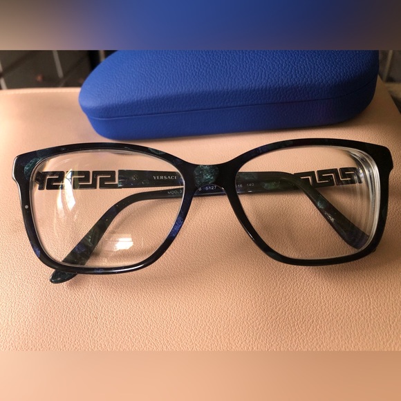 Versace Blue Tort Frames - Picture 3 of 5